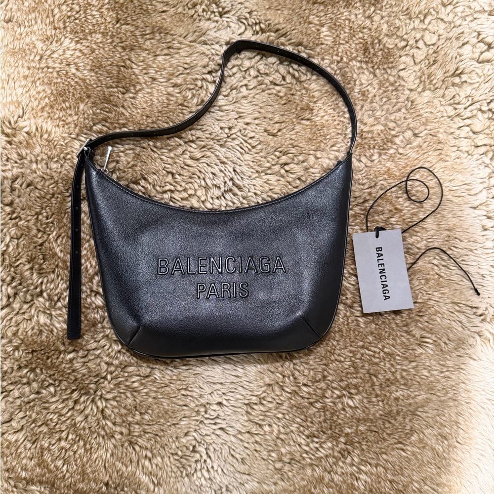 Balenciaga Mary Kate Leather Shoulder Bag
